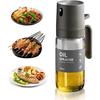 MZMSBAO Oil Sprayer, Olive Oil Mister, Heat-Resistant Glass, Cooking Oil Spray Bottle, for Grapeseed