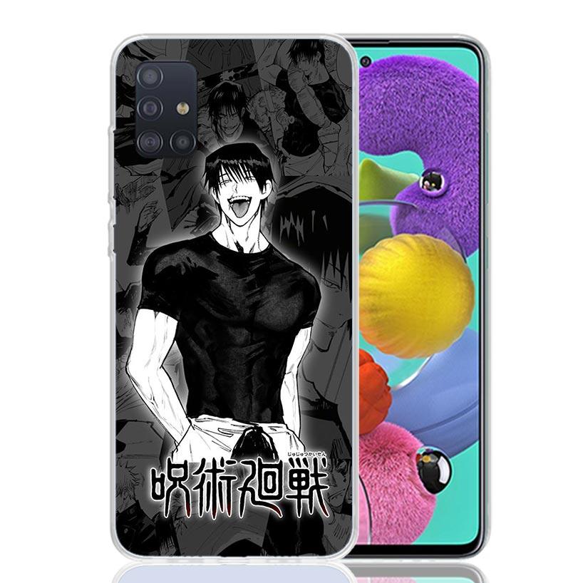 Чехол для телефона JujuKaisen Фушигуро Тодзи Для Samsung Galaxy A52 A32 A22 A12 A02S A50S A30S A51 A31 AA71 Note 20 Ultra 10 S10 Plus Ga