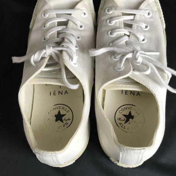 Кроссовки Converse x IENA Limited Edition 25.0 US6.5 Белые Япония Редкие(ИСПОЛЬЗОВАЛ)