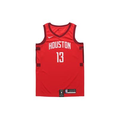 Джерси NBA Earned Edition Swingman, Джеймс Харден # 13, мужские майки Houston Rockets красные BQ1161-658