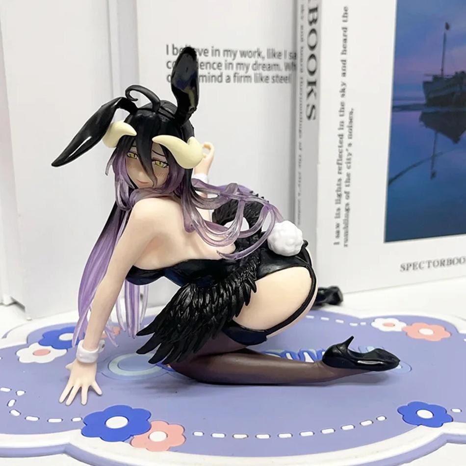 Фигурка Аниме Оверлорд Альбедо Девушка-кролик Сексуальный купальник Коллекционная модель Кукла Заглушка для лапши Взрослый Подарок Игрушка