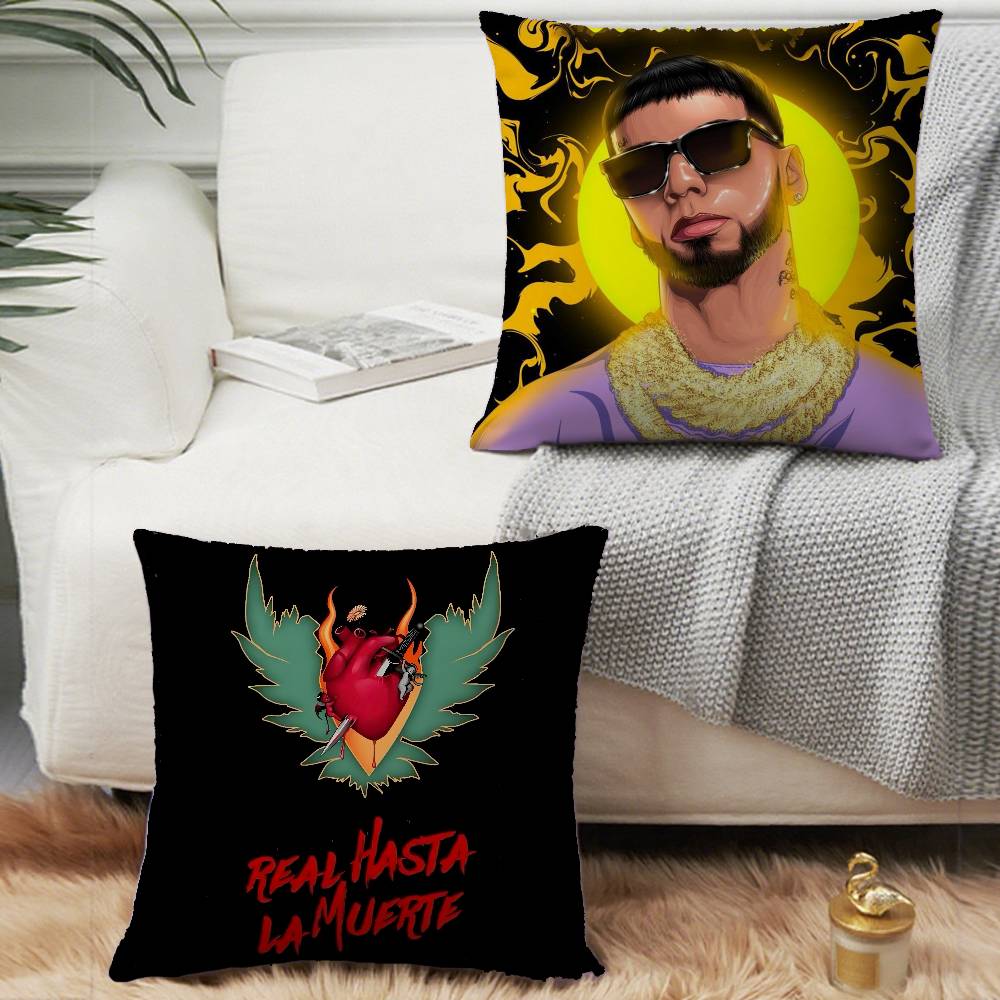 Знаменитый рэпер Anuel AA Наволочка Домашний Декор Плед для Дивана Кровати Автомобиля Декор Комнаты Идея для Подарка