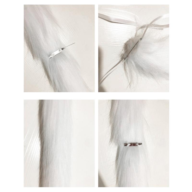 Мягкий Лолита Пушистый Хвост Котика Аниме Косплей Милый Электрический Реквизит Хэллоуин Новогодний Костюм Ролевая Игра День Рождения Примерки