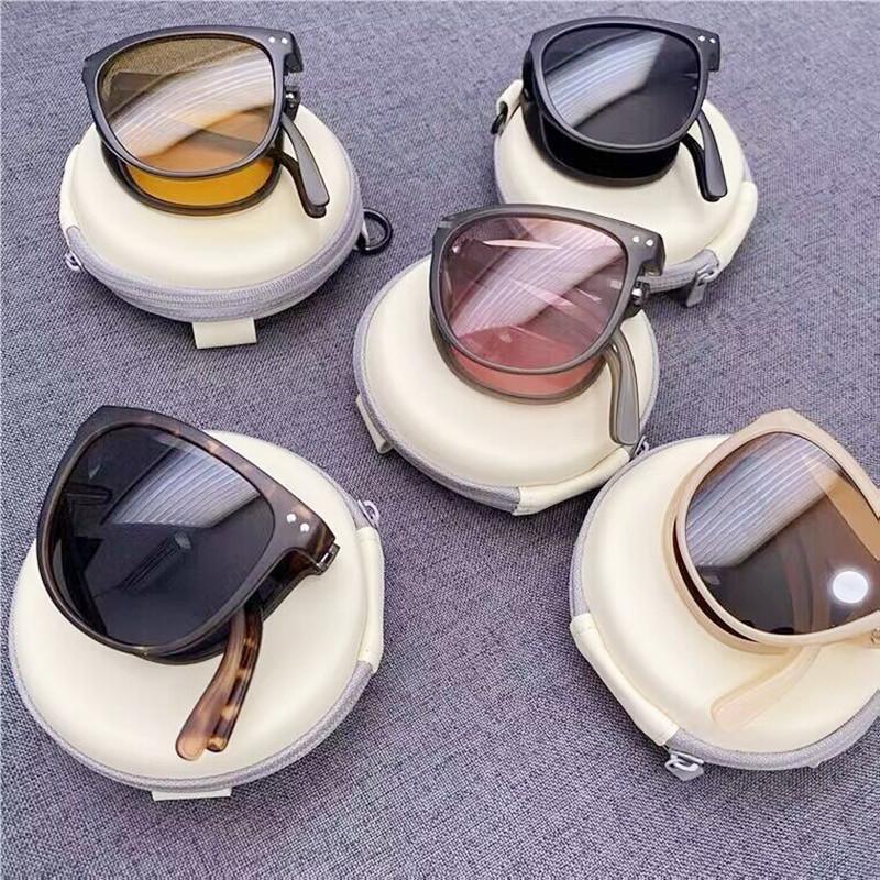 Folding Sunglasses Women'S Driving Glasses Anti-Glare Outdoor Glasses Lightweight Folding Sunglasses Hair