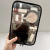 Transparent Cosmetic Bag Pvc Women Zipper Clear Makeup Bags Beauty Case Travel Make Up Organizer Storage Bath Toiletry Wash Bag