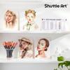 Shuttle Art Цветная Коричневая Кожа Идеально для Раскрашивания Взрослыми и Включает Идеально для и Карандашей, Набор из 36 Цветов, Тон, Карикатуры, Портреты, Книги,