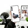 Funny silly pigeon Phone Case Black Silicone Soft For Samsung Galaxy A73,A72,A71,A70,A53,A52,A51
