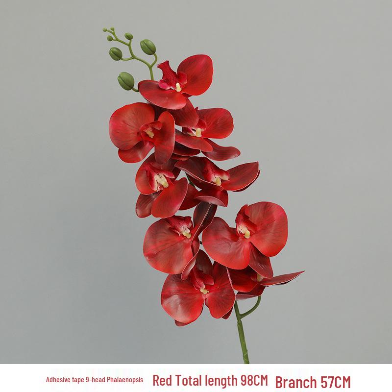 Роскошный реалистичный искусственный цветок фаленопсиса для свадеб и домашнего декора