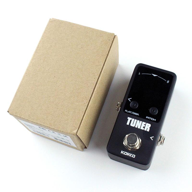 Мини-педаль KOKKO, тюнер, гитара, бас-скрипка, укулеле, струнные инструменты, тюнер, устройство с эффектами