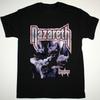 Подарок для фанатов группы Nazareth Черная футболка Хлопок Полный размер Унисекс