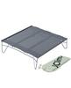 iClimb Outdoor Table, Ultra Lightweight Folding Table, 23 Top Boards, Aluminum Camping Table, Roll Table, Load Capacity 30kg, Mini Table, BBQ,