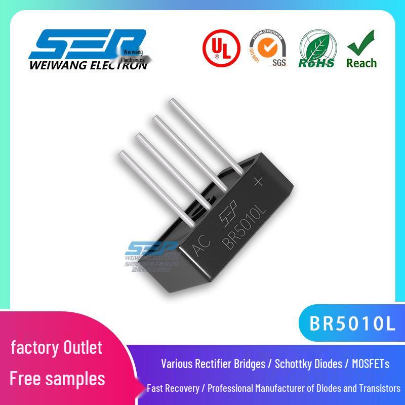 SEP BR5010L Single-Phase Audio Amplifier Bridge Rectifier 50A1000V DIP-4