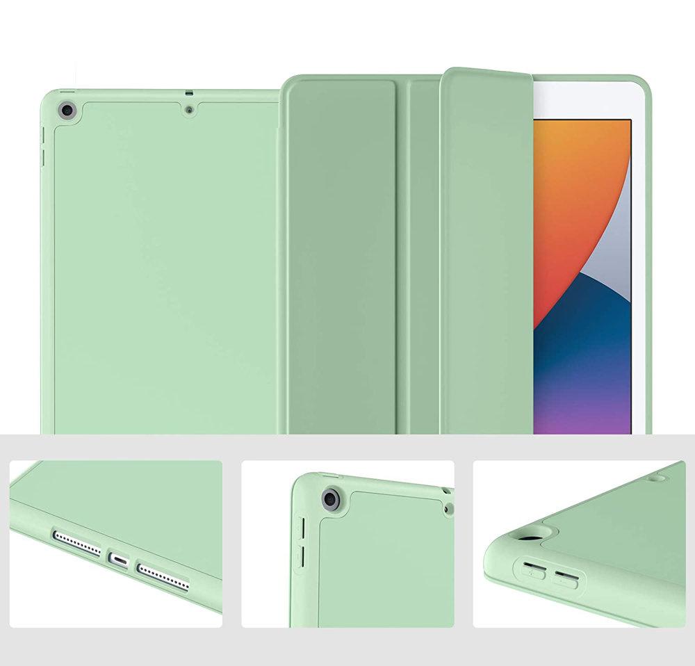 Case for iPad 10.2" 2021/2020/2019 (9th/8th/7th gen.), with stylus holder, Light Green