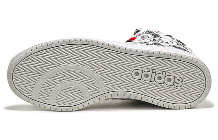 adidas Кроссовки Hoops 2.0 Mid 'Черный Белый' FW8030