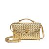New Handwoven Small Square Bag Fashionable Women's Handbag Briefcase Large Capacity Shoulder Messenger Bag
