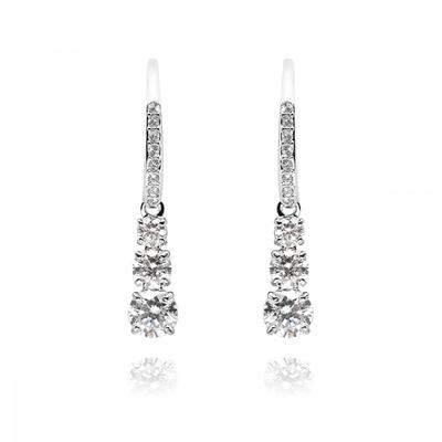 5416155 Серьги-кольца Stilla Attract