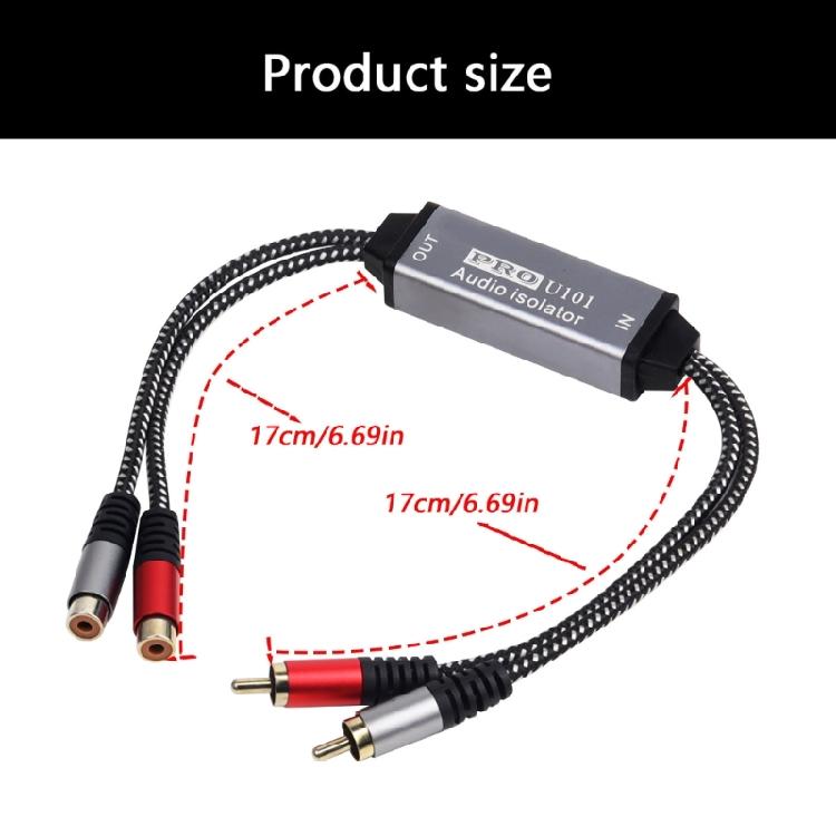 Высококачественный аудиоизолятор High Fidelitys Audios Isolation Transform Устраняет гул и шум заземления для студий музыкального производства