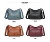 Женская универсальная PU сумка кроссбоди 2025: Модная наплечная сумка с несколькими карманами для женщин среднего и пожилого возраста