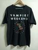Ретро Футболка с принтом группы Vampire Weekend, тяжелый хлопок, черная, размеры S-5XL, BT609, унисекс