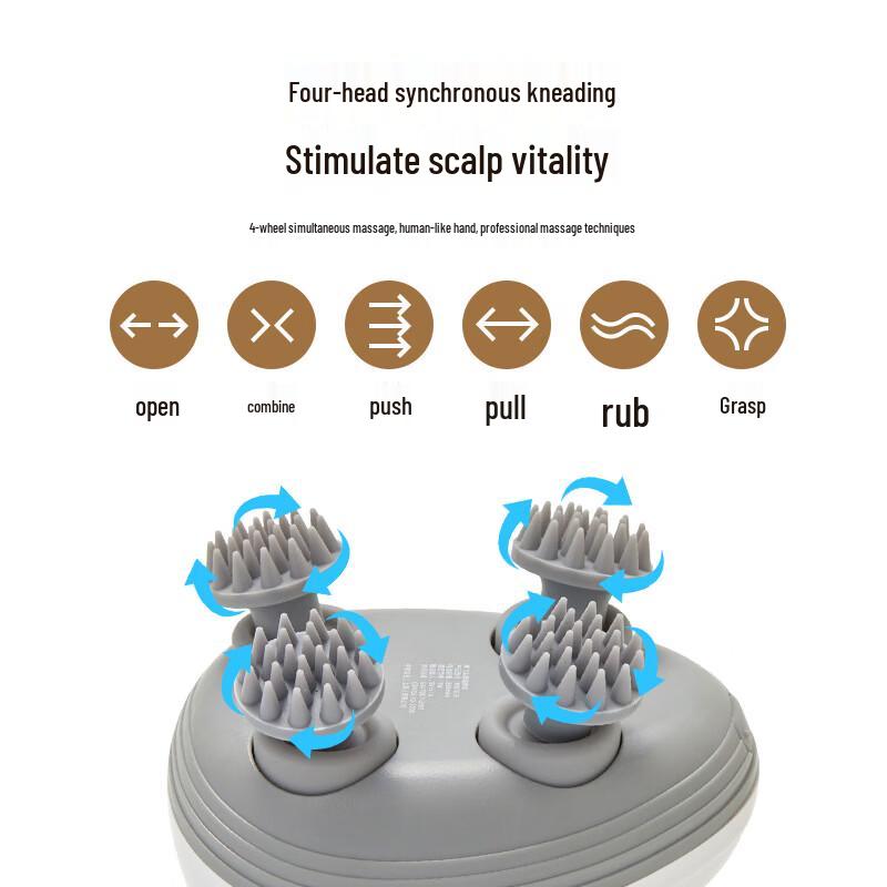 Morphy Richards Portable Head and Scalp Massager CN plug (adapter included)