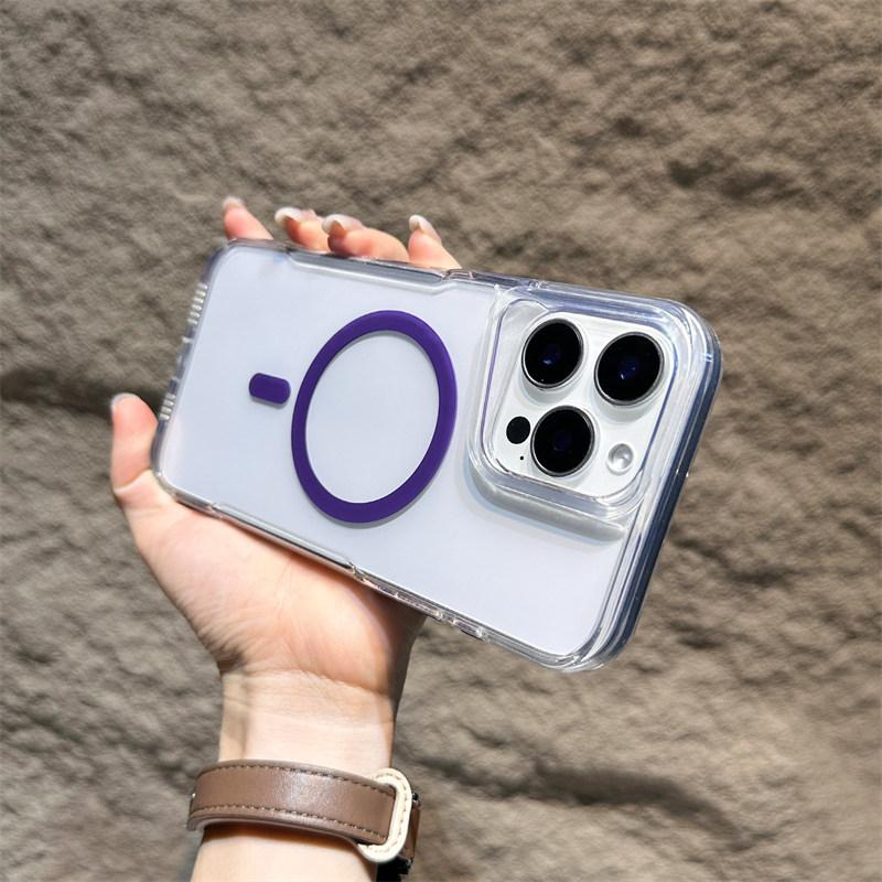 Роскошный беспроводной зарядный Magsafe прозрачный чехол для iPhone 15 16 14 13 11 12 Pro Max Plus 11 магнитный противоударный мягкий бампер