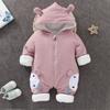 Thickened Cotton Baby Rompers: Autumn/Winter Collection