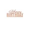 Новая флажок-топпер на день рождения для детей, для подарка на Baby Shower, золотой акриловый, топперы 'С Днем Рождения', топпер для торта, принадлежности для выпечки