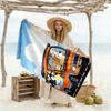 Bluey S Joyful Leap Beach Towel Super Soft Microfiber Quickdry Fabric Comfortable Lightweight