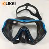 OLIKEI Панорамная маска для подводного плавания с аквалангом Закаленное стекло HD Противотуманные герметичные очки для плавания Маски для подводного плавания для взрослых Очки для дайвинга