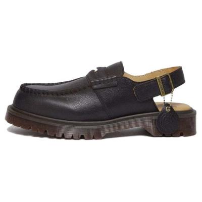 Удобные туфли-лодочки с круглым носком, универсальные, без задника, повседневные, женские туфли, черные 31511001