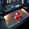 Setsuna yuki Коврик для мыши RGB Игровой коврик для мыши Большой светодиодный коврик Настольный коврик для ПК Светящийся коврик для мыши Большие коврики для клавиатуры Настольный ковер с подсветкой