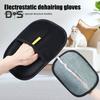 Electrostatic Pet Fur Gloves Pet Hair Remover Grooming Shedding Gloves for Cats Dogs Rabbits Reusable Fingerless Cleaning Mitt for Furniture Carpet