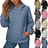 Ayollar Sviterlari Xudilar Kundalik Keng Uzun Qisma Pullover Kuzgi Kiyimlar Kiyimlar Kuzgi Moda Kiyimlari Qishki Kiyimlar