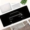 Компьютерный Коврик для Мыши Спортивный Автомобиль Cool Black Нескользящий Резиновый Коврик для Стола Игровой и Офисный Коврик для Ноутбука ПК Домашние Аксессуары для Стола
