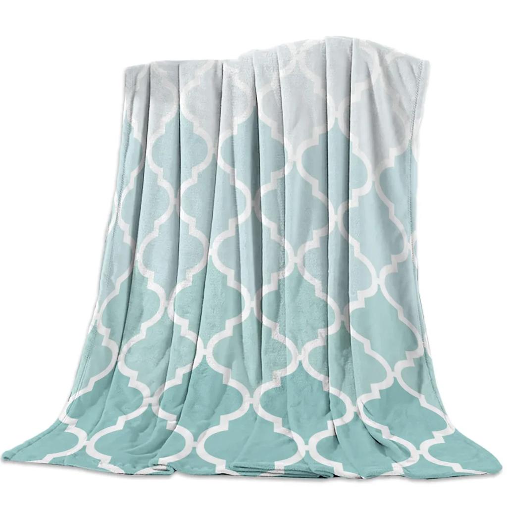 Бирюзово-голубые флисовые пледы из фланели, роскошный бирюзовый плед для гостиной, спальни, дивана, теплые мягкие одеяла для кровати