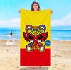 Cute Hysteric Mini Beach Towel Microfiber Towels Bathroom Playa Baby Travel Sauna Swimming Pool Spa For Home Bath Quick Drying
