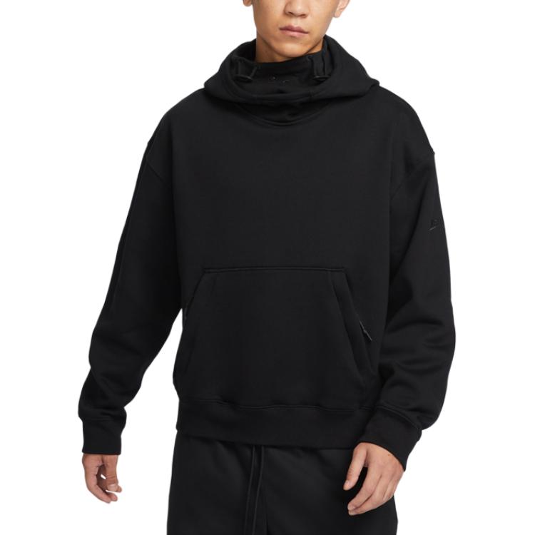 Nike Therma-Fit Tech Fleece Hoodie Men Tops Black FB7828-010