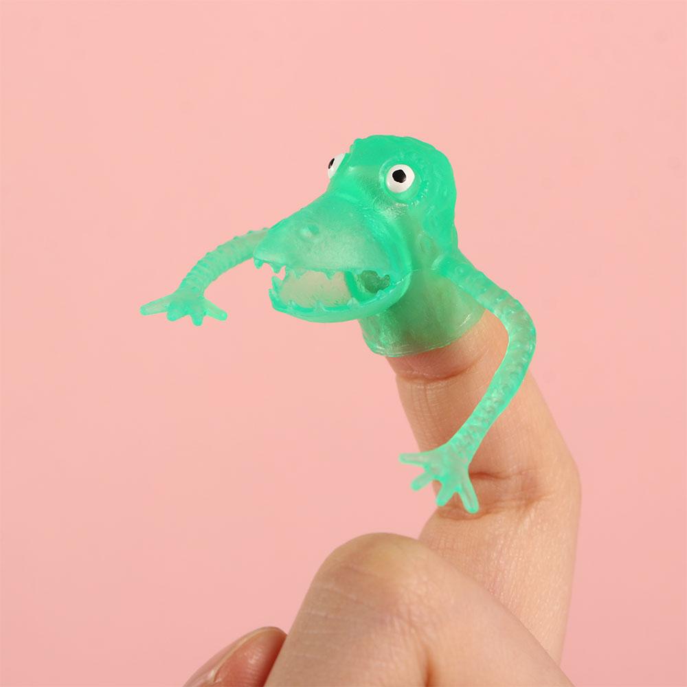 Puppet Children Gifts Party Bag Fillers Hand Puppets Finger Puppets Fright Dinosaur Finger Doll