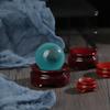 Natural Wood Holder Globe Base Miniature Display Stand Statue Pedestal Magic Sphere Holder Desktop Ornament For Crystal Ball Hot
