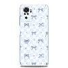 Чехол для телефона для Xiaomi Redmi Note 15 14 13 12 4G 10 11 Pro Plus 5G 14C 13C 12C 10C Прозрачный Мягкий ТПУ Чехол Милый Розовый Сердечко Бант