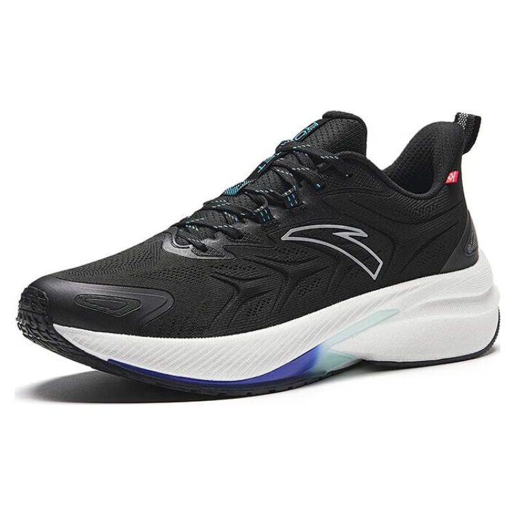 Anta Rocket 5.0 Ткань Удобные Амортизирующие Прочные Низкие Кроссовки Для Мужчин Кроссовки Черный Серый 112345523-7