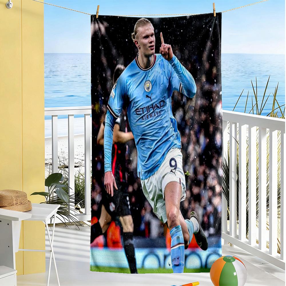 Haaland Style Beach Towel High Absorbency & Quick-Dry Comfortable Lightweight
