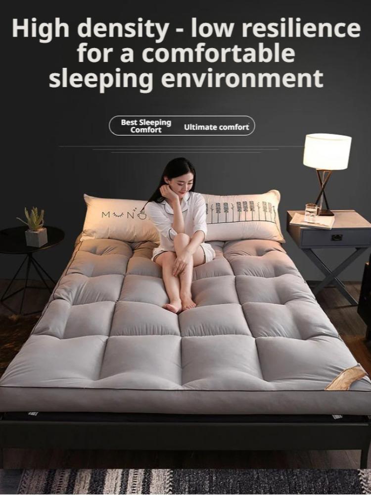 Складное летнее мягкое стеганое одеяло-подушка, татами-кровать, утолщенный мягкий матрас, матрас из гусиного пуха