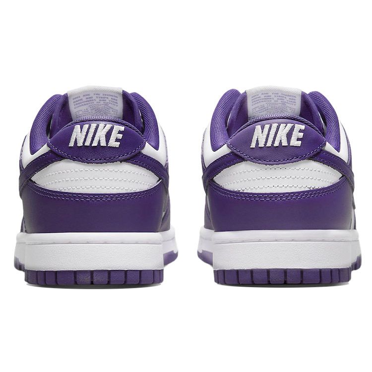 Nike Dunk Low Championship Purple Men Sneakers White Court-Purple DD1391-104