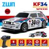 KF34 1/43 Высокоскоростная дрифт-радиоуправляемая машина со светом 2,4G 4WD Пульт дистанционного управления Мини-модель GTR Гоночные машинки Для мальчиков Детская игрушка Подарок