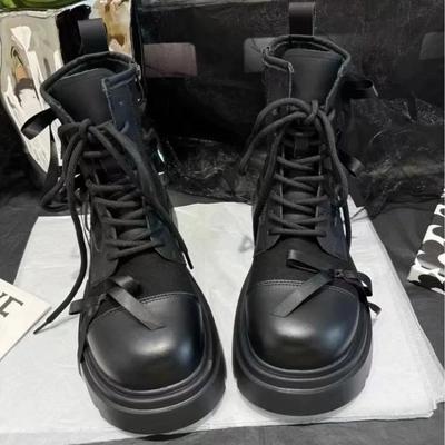 Круглый носок, средний каблук, современные ботинки, прочная зимняя женская обувь, высококачественные женские ботинки с перекрестной застежкой-молнией и квадратным каблуком