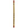 Bamboo Musical Instrument Traditional Flute Brown Collectable Wooden Bansuri
