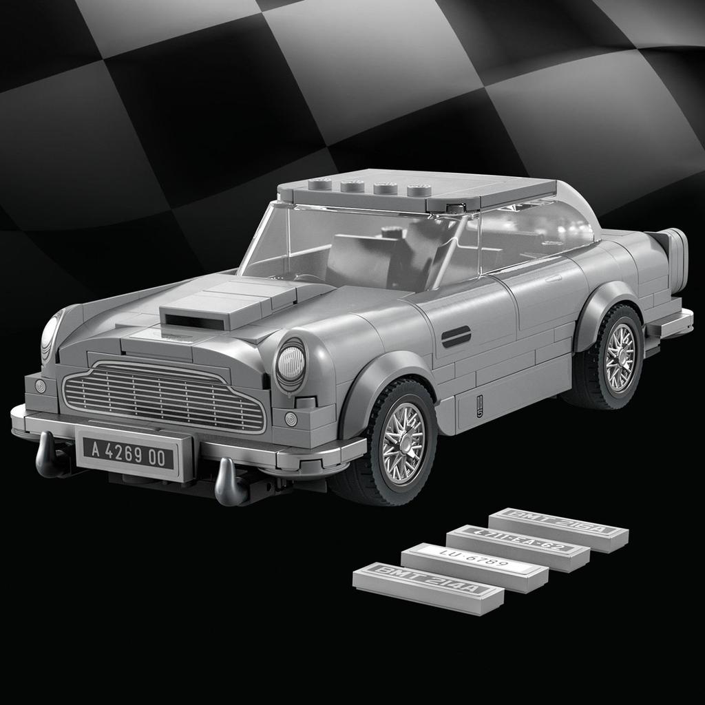 LEGO Speed Champion 007 Aston Martin DB5 76911 Игрушечный блок Подарочная машина Машинка Мальчики от 8 лет и старше