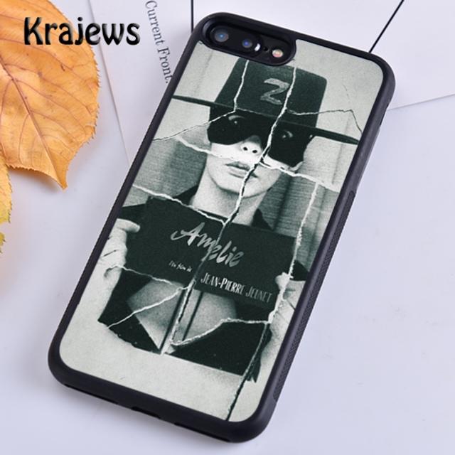 Krajews Амели Постер Классика Франция Кино Чехол для Телефона Для iPhone 17 Air 16 15 14 plus 11 12 13 pro max coque Fundas