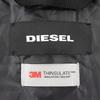 Diesel DIESEL 3M THINSULATE Нейлоновое стеганое пальто с капюшоном для женщин, Черный, M пальто M черныйБ/у